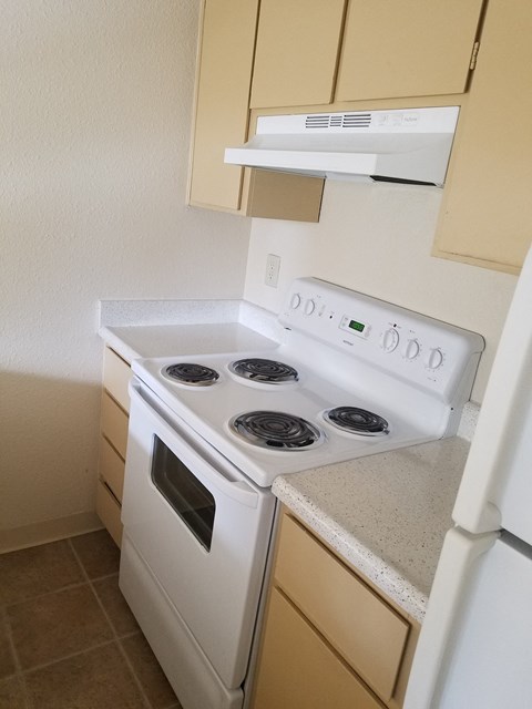 kitchen photo showing stove